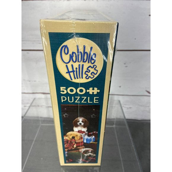 Cobblehill Christmas Puppies 500 Piece Jigsaw Puzzle - Picture 6 of 12